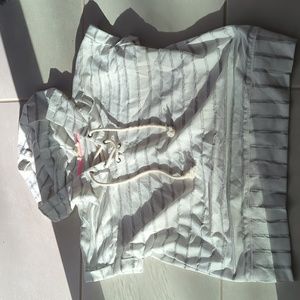 Jane and Delaney striped hoodie